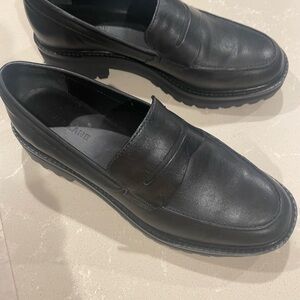 Everlane chunky Black Loafers, size 8